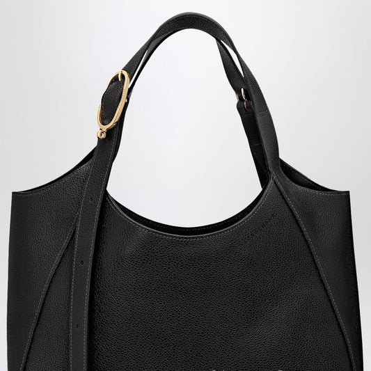 Longchamp Shopping Bag Xl Le Foulonné Black