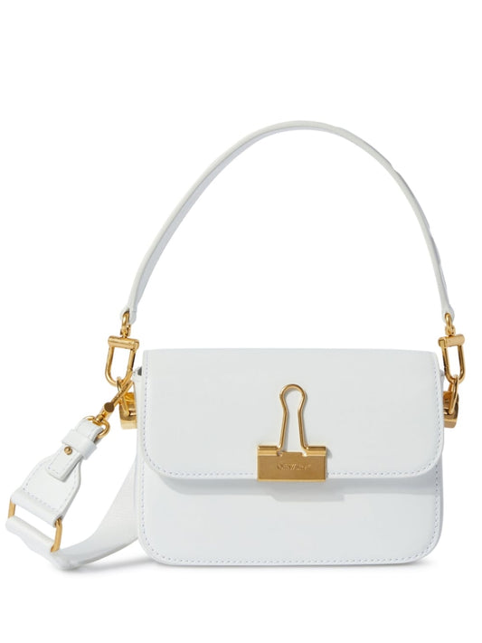 Off White Small Binder Shoulder Bag