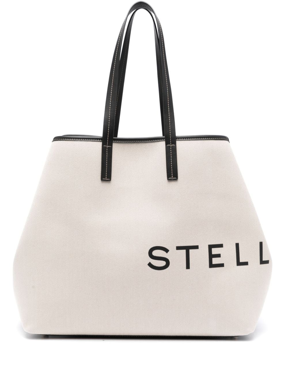 Sac à main amovible à imprimé logo Stella McCartney