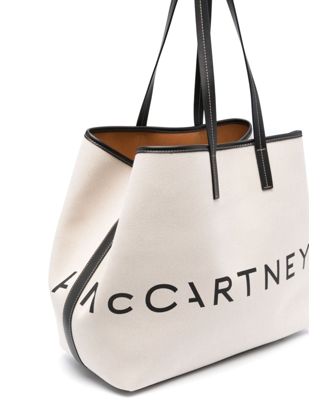Sac à main amovible à imprimé logo Stella McCartney