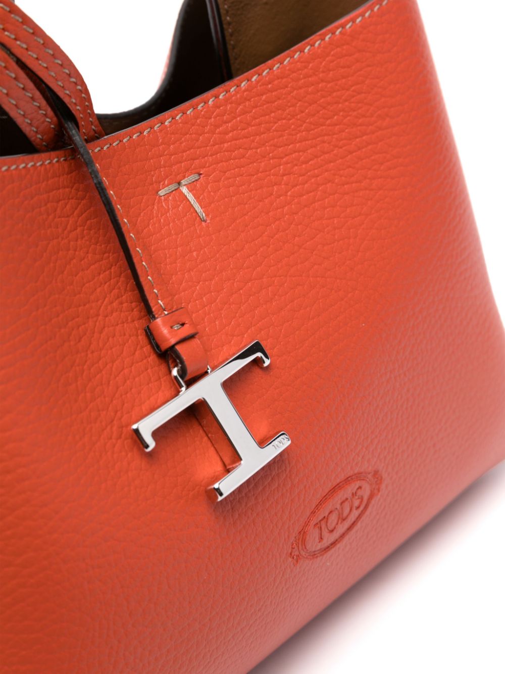 Sac à bandoulière orange Tod'S