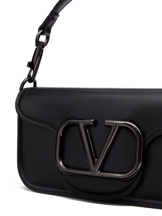 Valentino Garavani Locò Small Leather Shoulder Bag