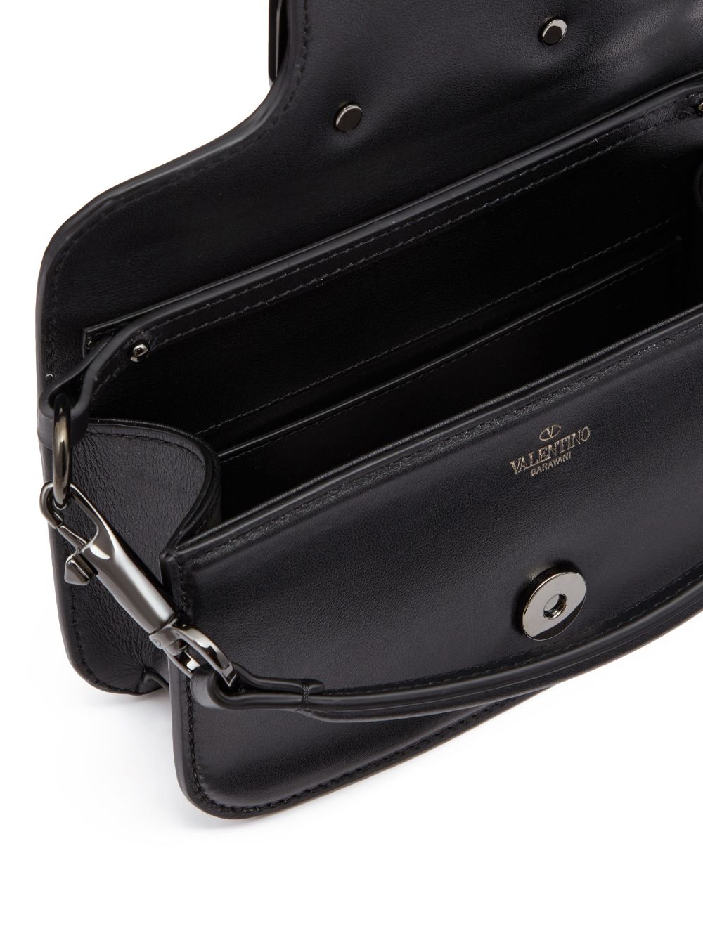 Valentino Garavani Locò Small Leather Shoulder Bag