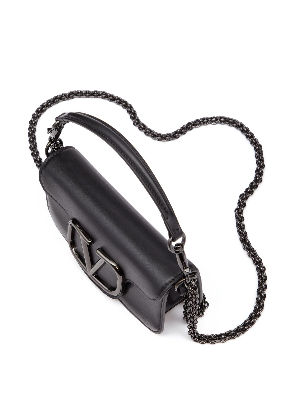 Valentino Garavani Locò Small Leather Shoulder Bag