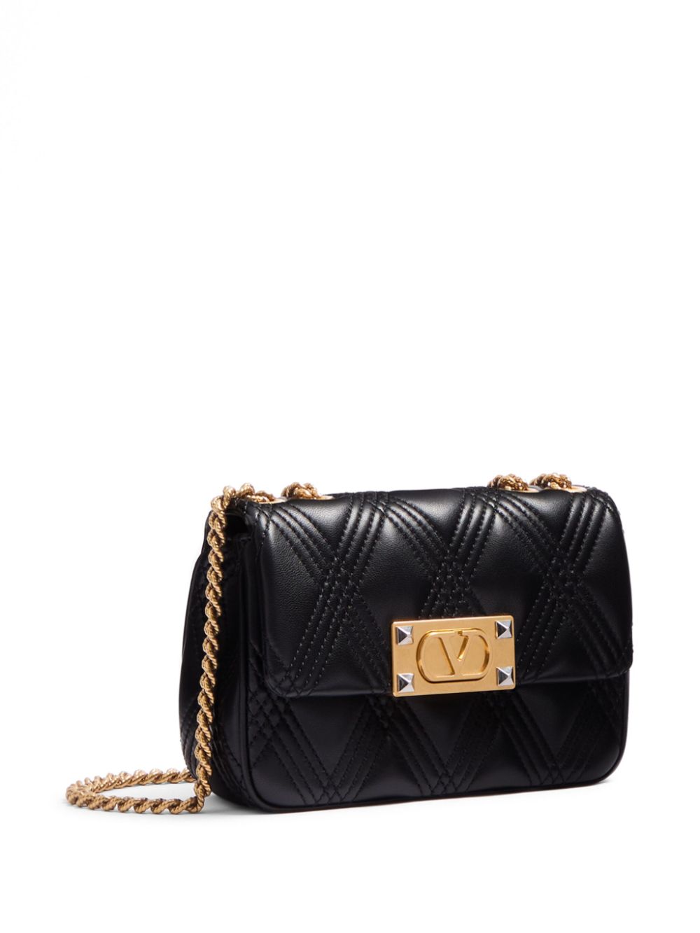 Petit sac bandoulière en cuir Quiltie 67 de Valentino Garavani