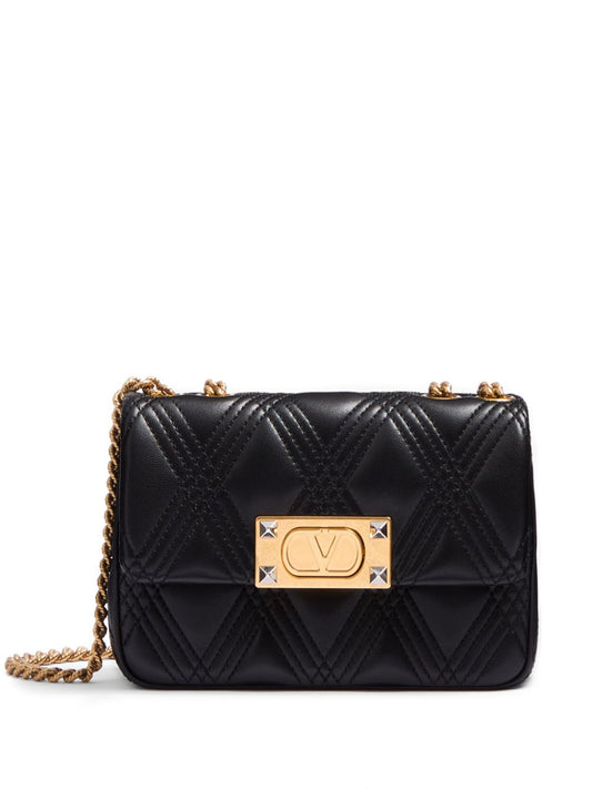 Petit sac bandoulière en cuir Quiltie 67 de Valentino Garavani