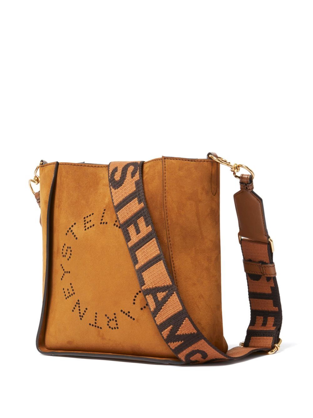 Stella Mccartney Square Shoulder Bag With Logo