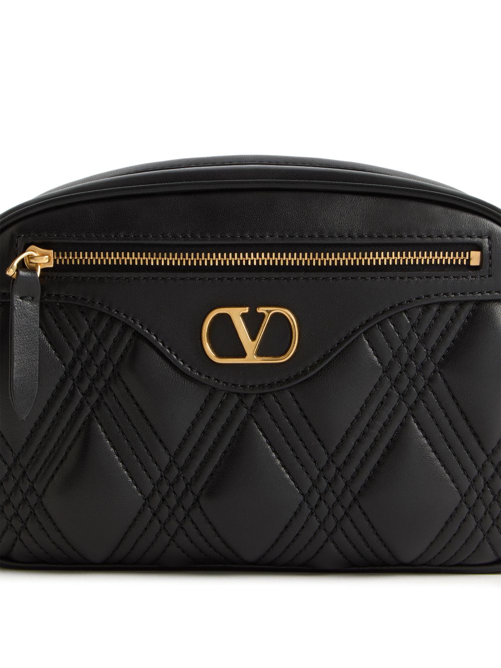 Sac appareil photo en cuir Quiltie 67 Valentino Garavani