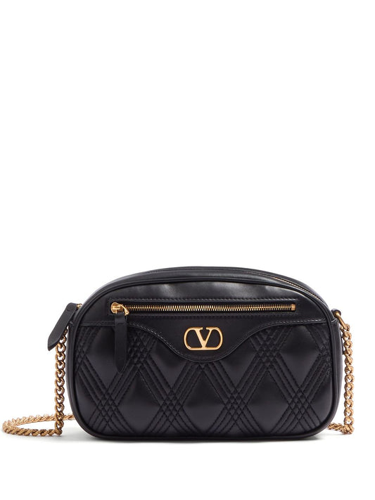 Sac appareil photo en cuir Quiltie 67 Valentino Garavani