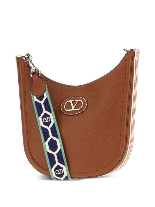 Valentino Garavani Antibes Medium Leather Hobo Bag