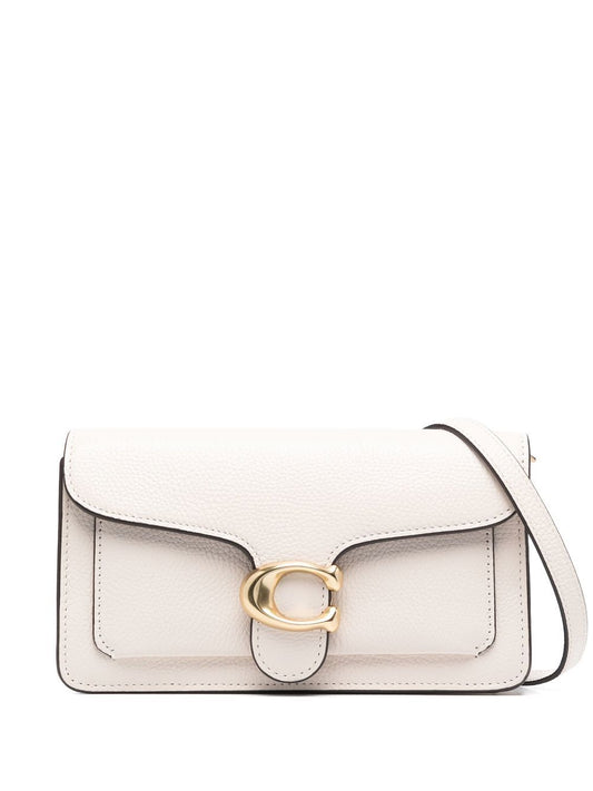 Coach Tabby Chain Leather Clutch
