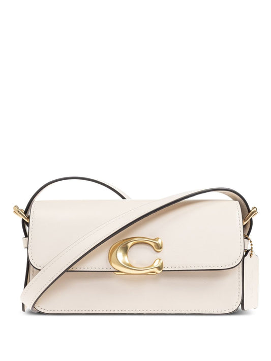 Sac à bandoulière en cuir Coach à rabat Zoe