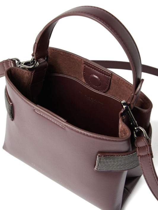Brunello Cucinelli Bordeaux Bag