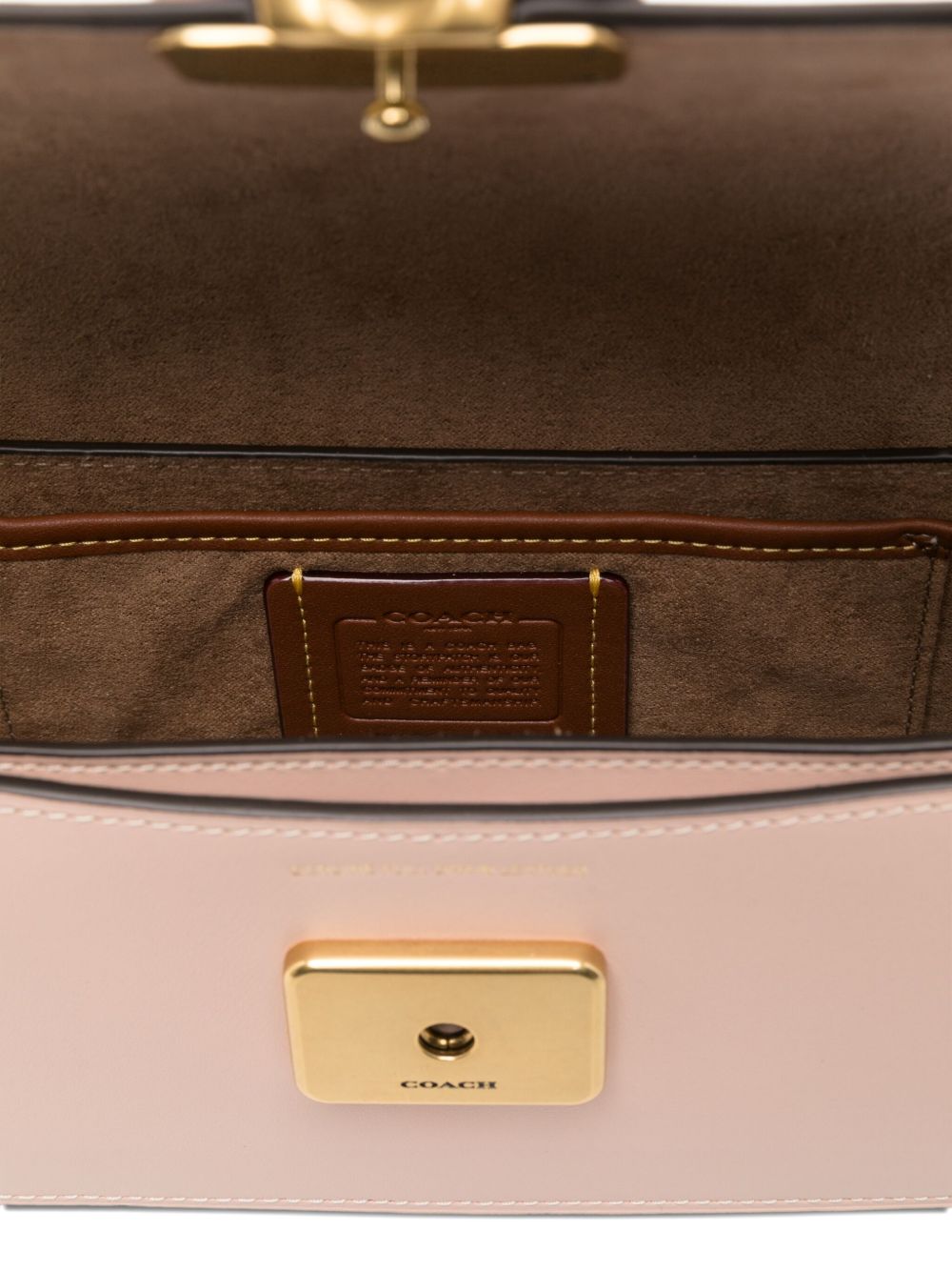 Sac à bandoulière en cuir Coach Zoe