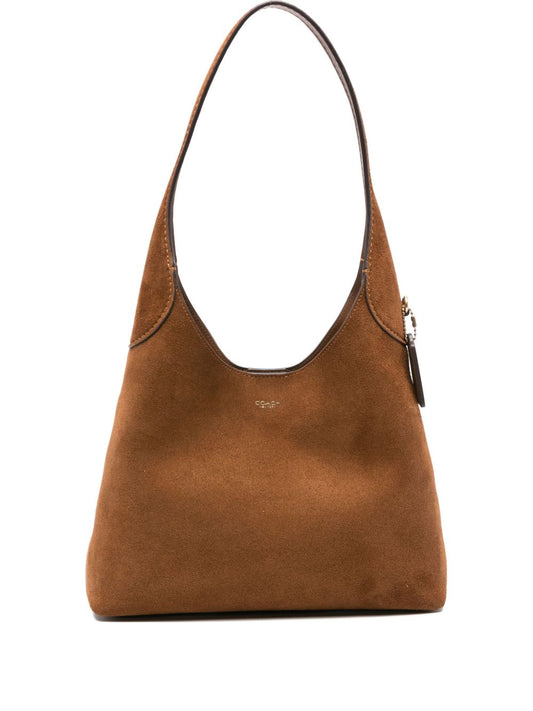 Coach Brooklyn 28 Suede Hobo Bag