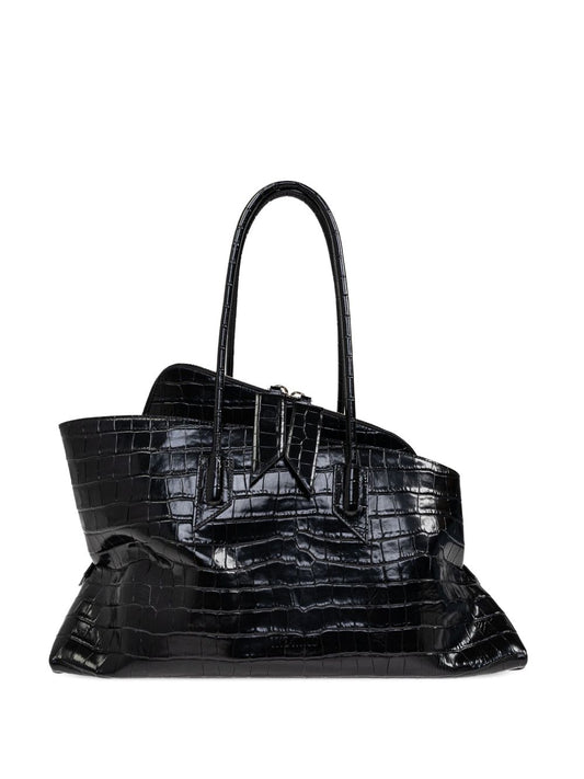 Le sac fourre-tout effet crocodile Attico