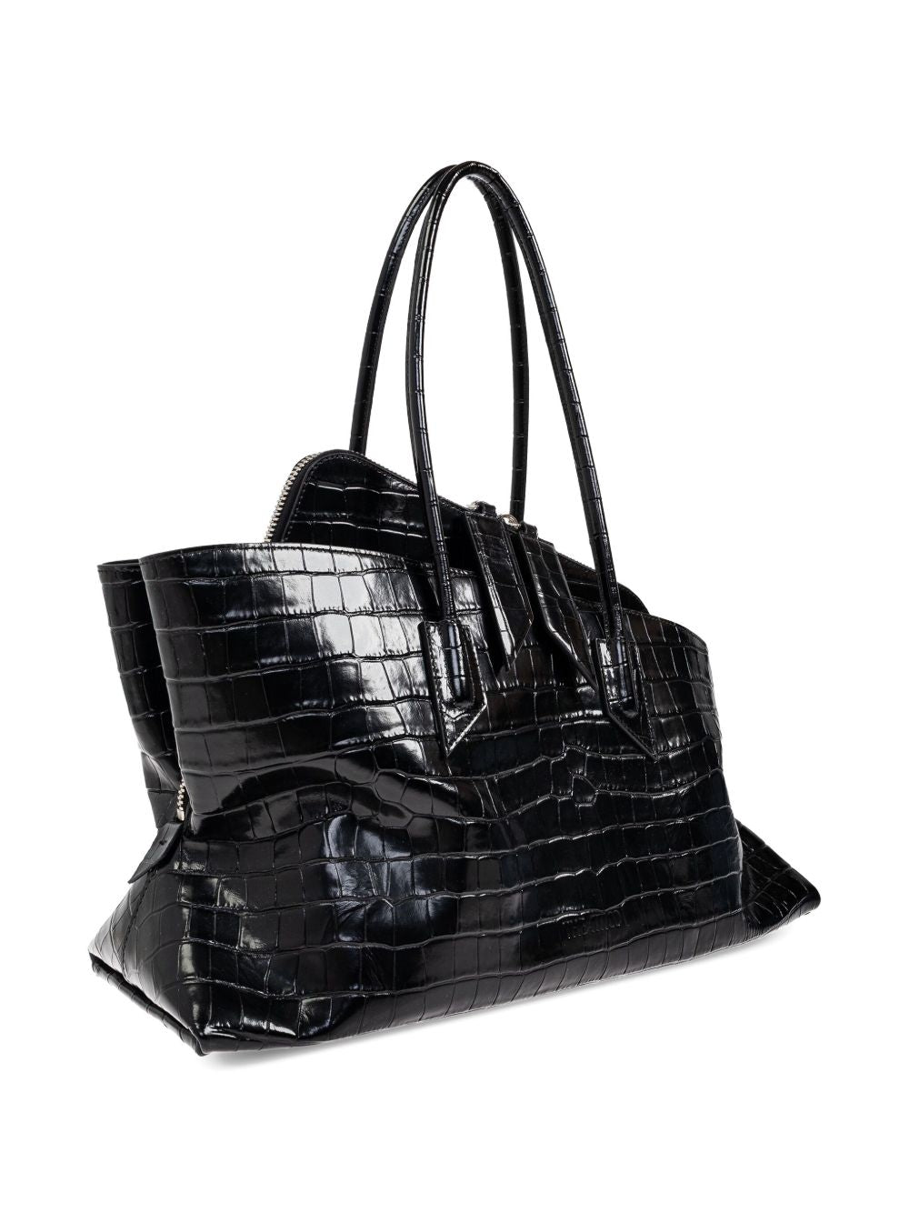 Le sac fourre-tout effet crocodile Attico