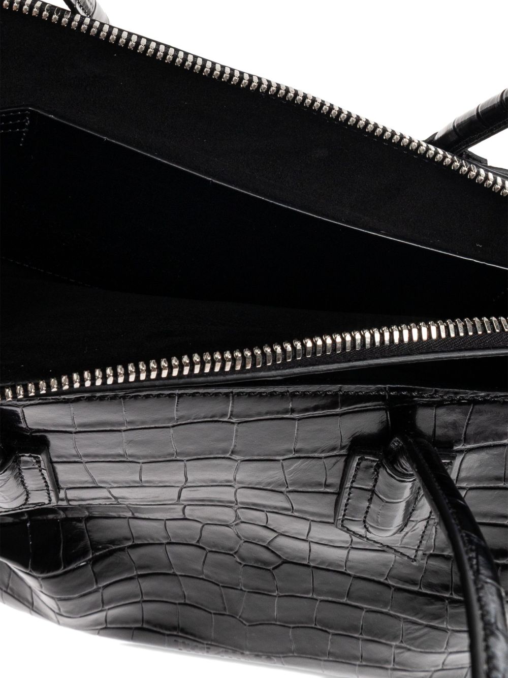 Le sac fourre-tout effet crocodile Attico