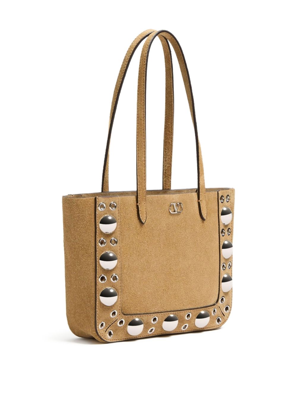 Valentino Garavani Sac cabas Nellcôte Mini en daim