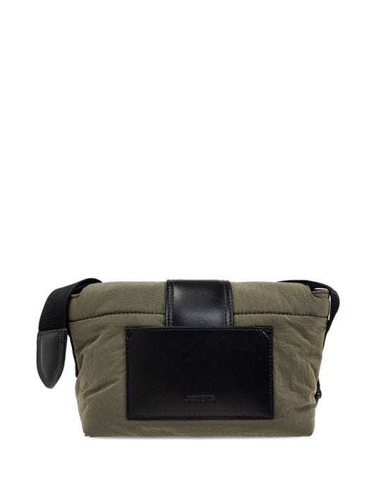 Jacquemus  Le Petit Messenger Green Crossbody Bag