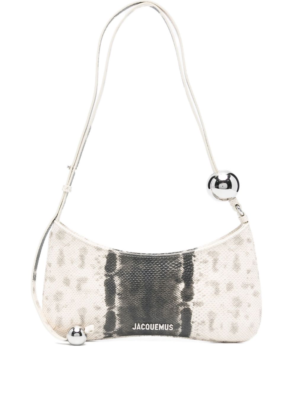 Jacquemus Clear Le Bisou Metallic-Tasche