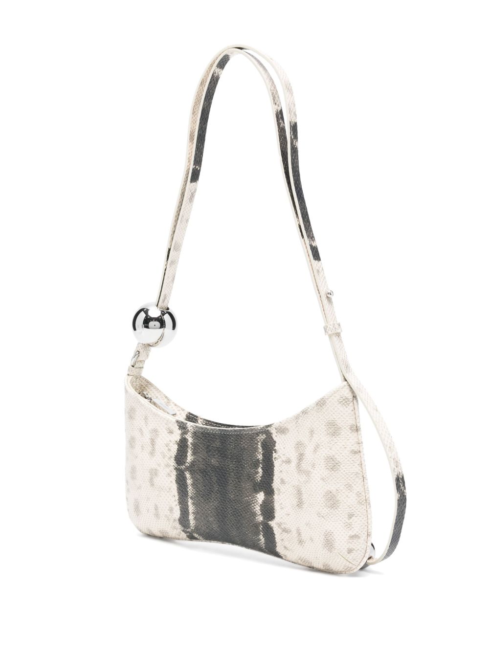 Jacquemus Clear Le Bisou Metallic-Tasche