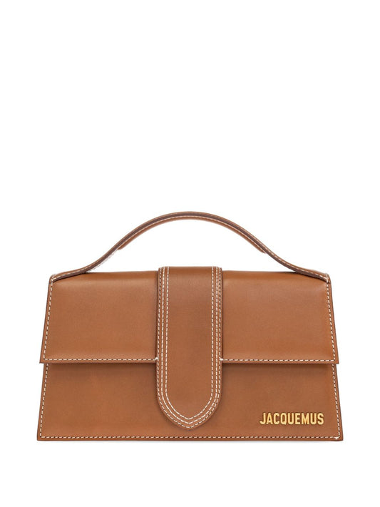 Jacquemus Le Grand Bambino Leather Brown Bag