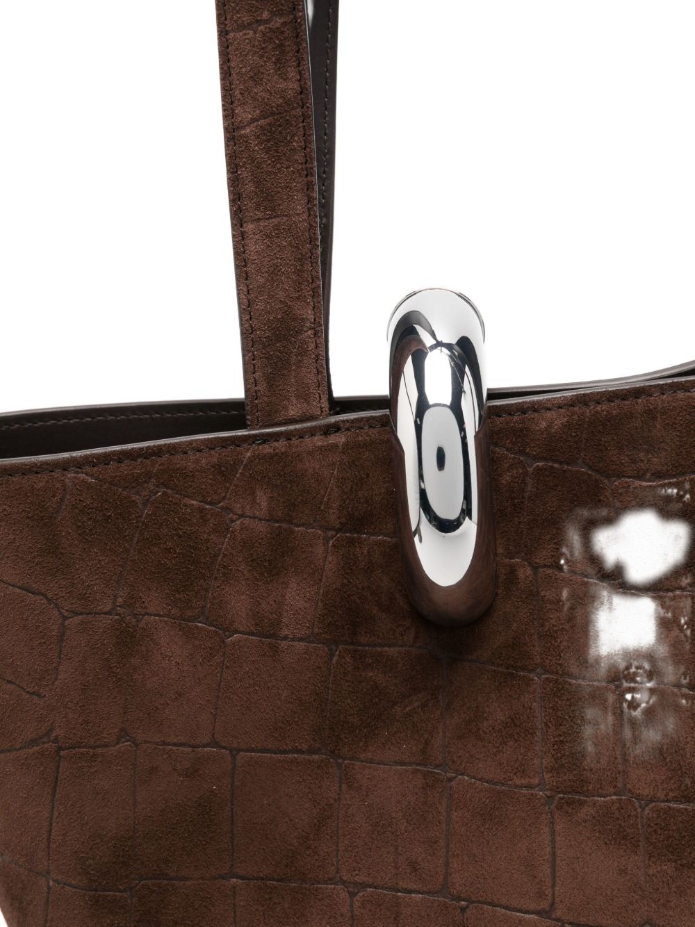 Jacquemus Le Bambola Moyen Braune Beuteltasche Mittel
