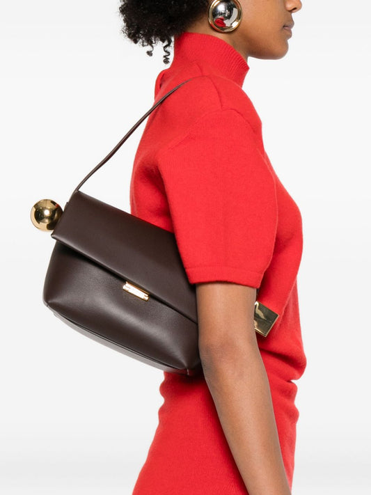 Jacquemus Le Rond Carré Brown