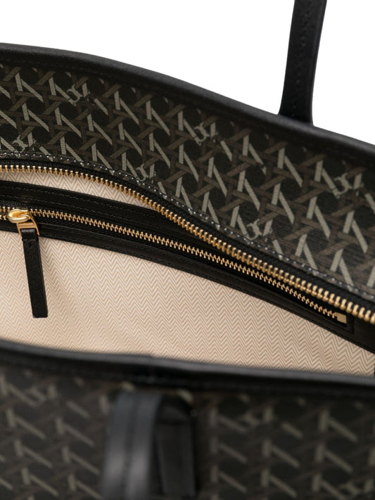 Tory Burch Cotton Black Tote