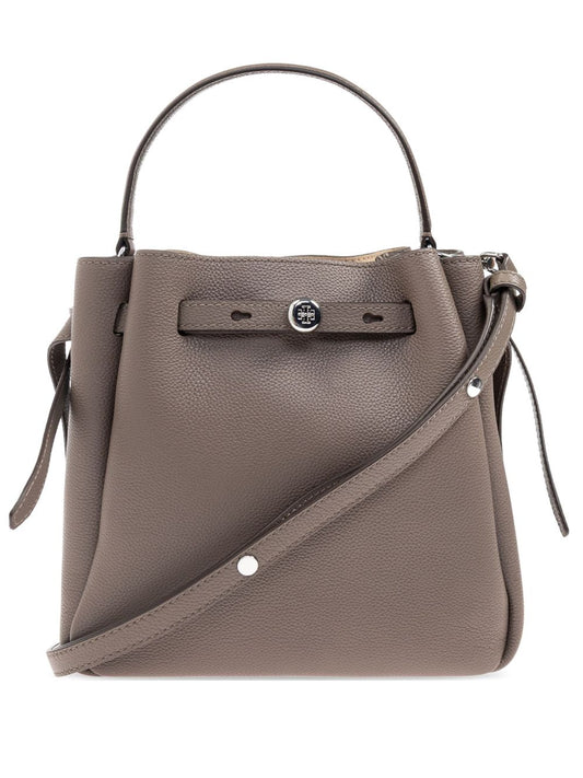Tory Burch Romy Leather Bucket Bag
