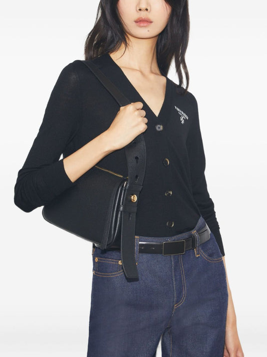 Tory Burch Black Romy Small Leather Bag