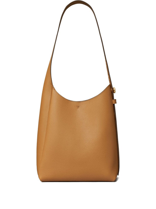Tory Burch Small Romy Leather Hobo Bag .