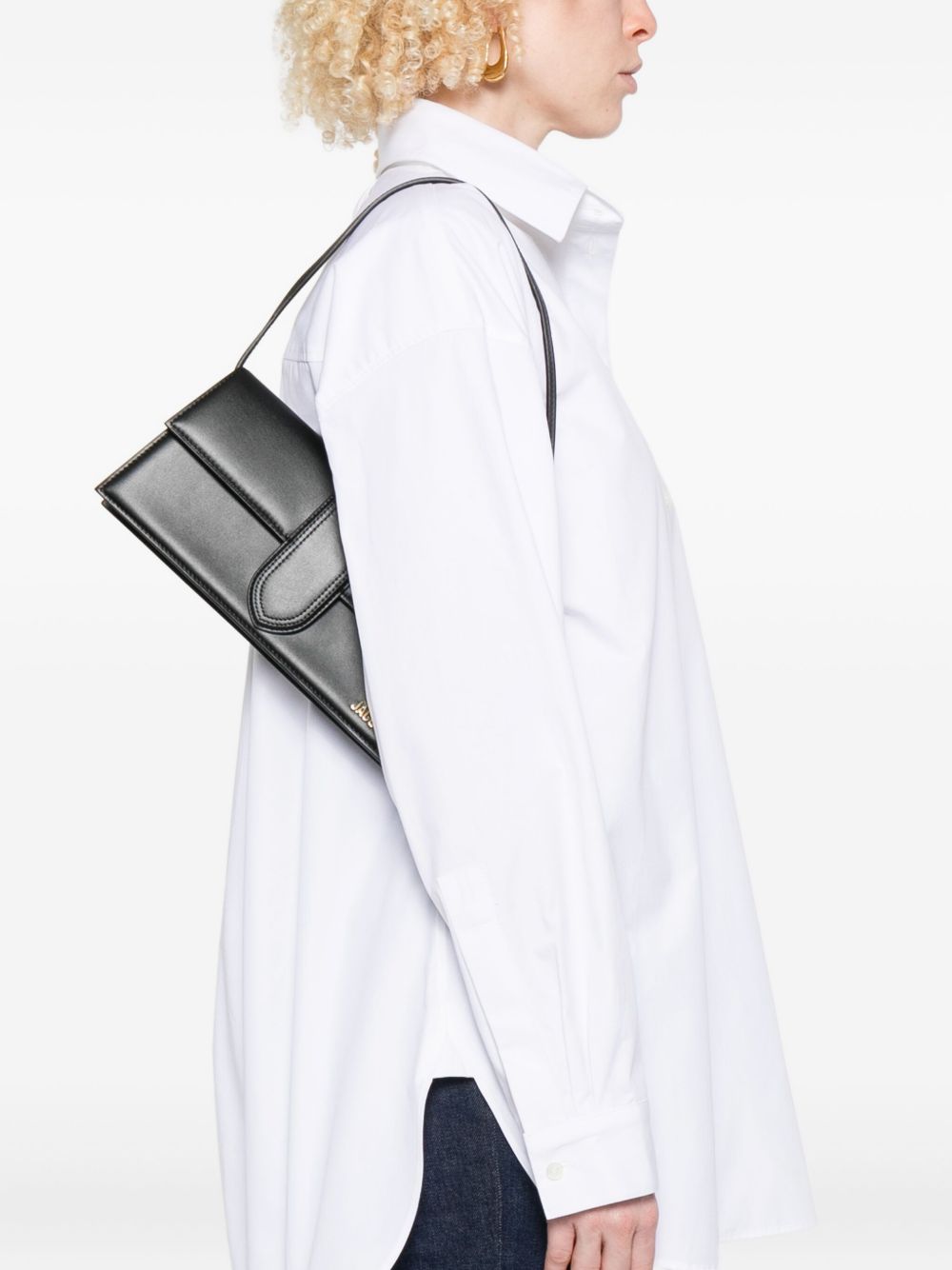 Jacquemus  Le Bambino Long Shoulder Bag Black