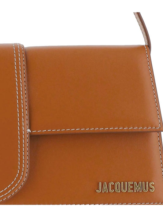 Jacquemus Le Bambino Brown Leather Long Shoulder Bag