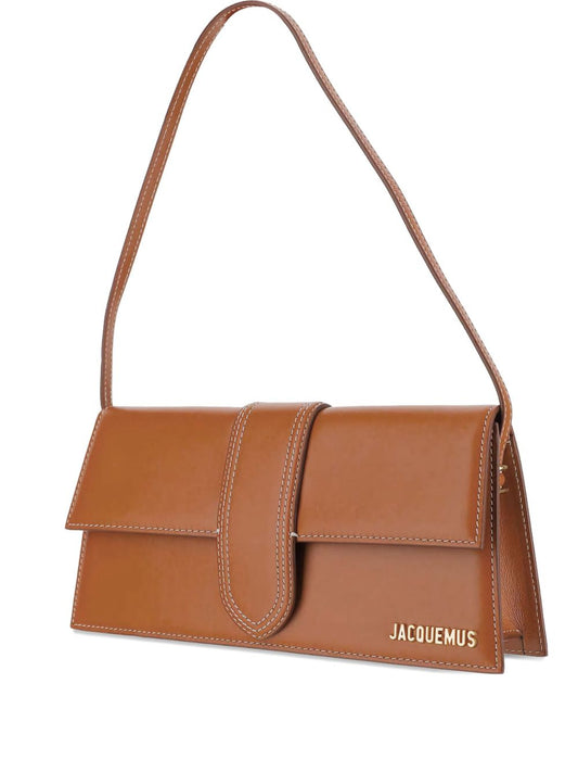 Jacquemus Le Bambino Brown Leather Long Shoulder Bag
