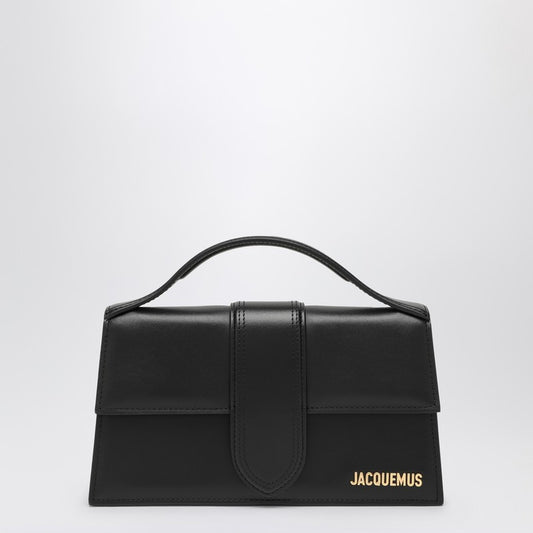 Jacquemus Le Grand Bambino Tasche aus schwarzem Leder
