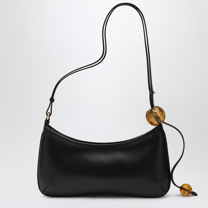 Jacquemus Le Bisou Black Leather Bag