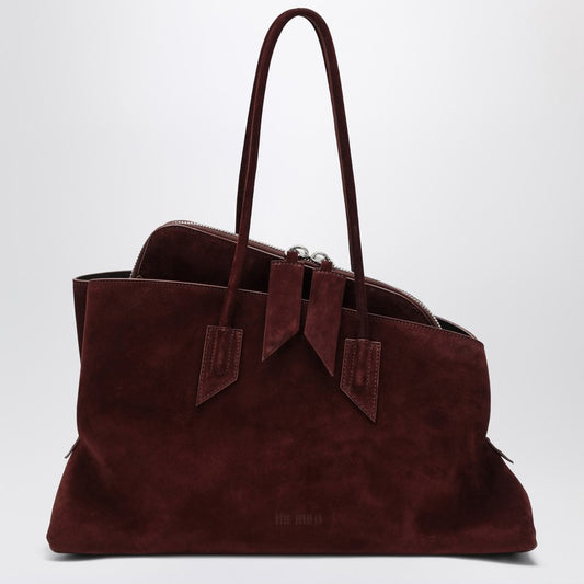 The Attico La Passeggiata Medium Light Chocolate Bag