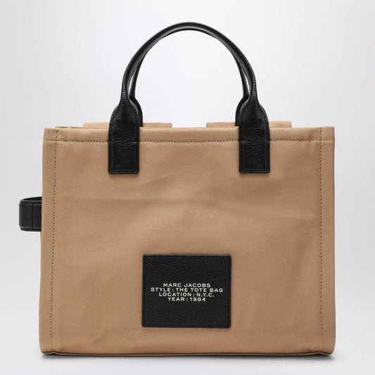 Sac cabas cargo moyen Marc Jacobs beige en toile