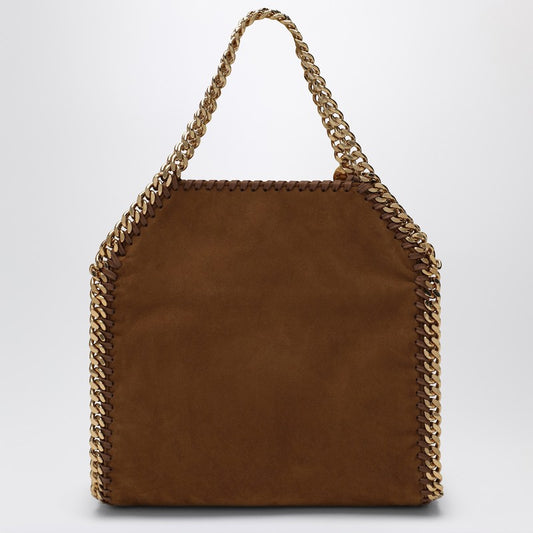 Stella Mccartney Mini Falabella Tote Bag In Brandy Colour
