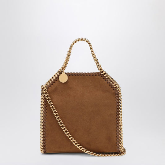 Stella Mccartney Brandy Coloured Micro Falabella Tote Bag