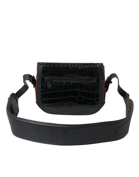 Balenciaga Elegant Exotic Leather Camera Bag at The Platonist