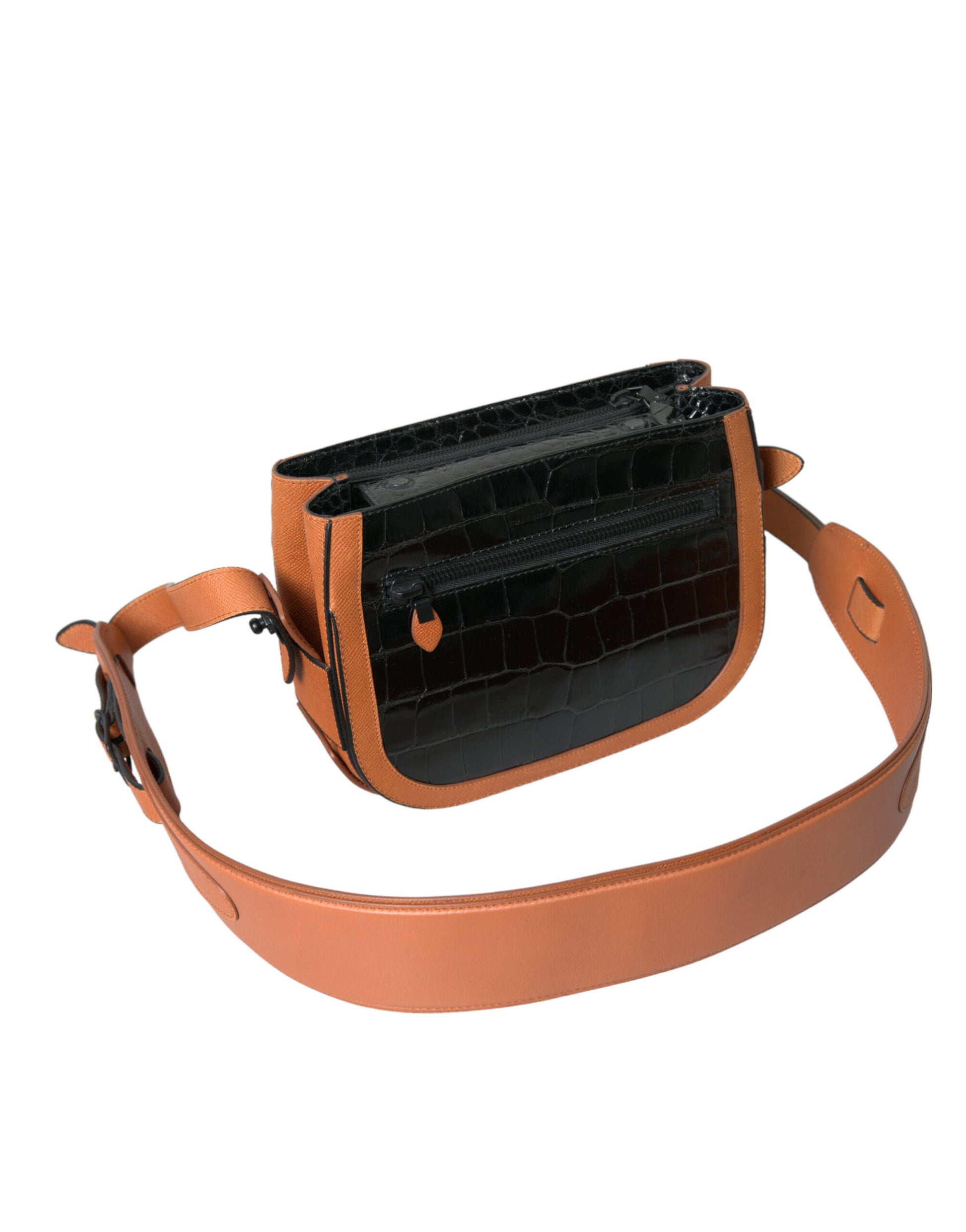 Balenciaga Elegant Crocodile Leather Camera Bag at The Platonist