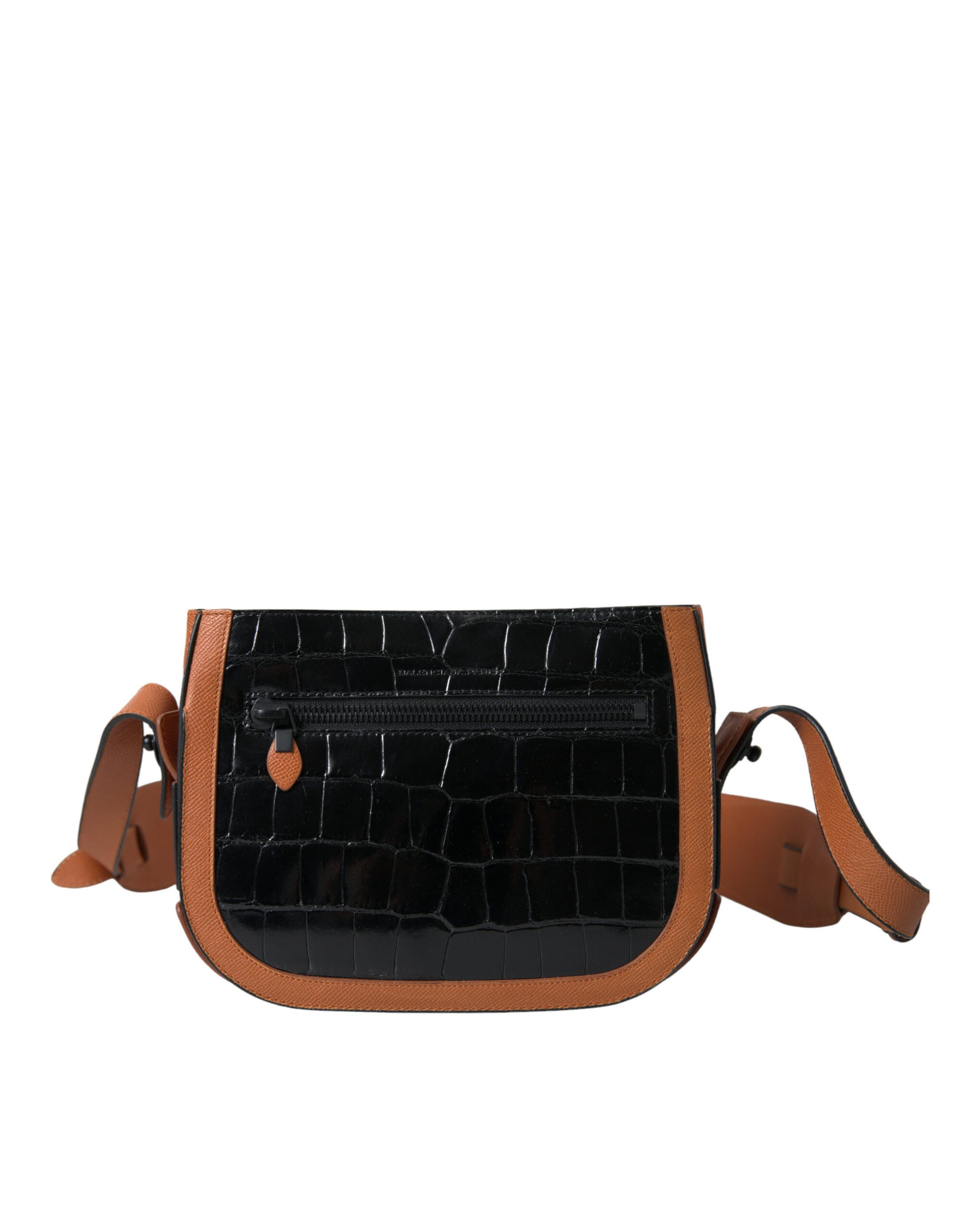 Balenciaga Elegant Crocodile Leather Camera Bag at The Platonist
