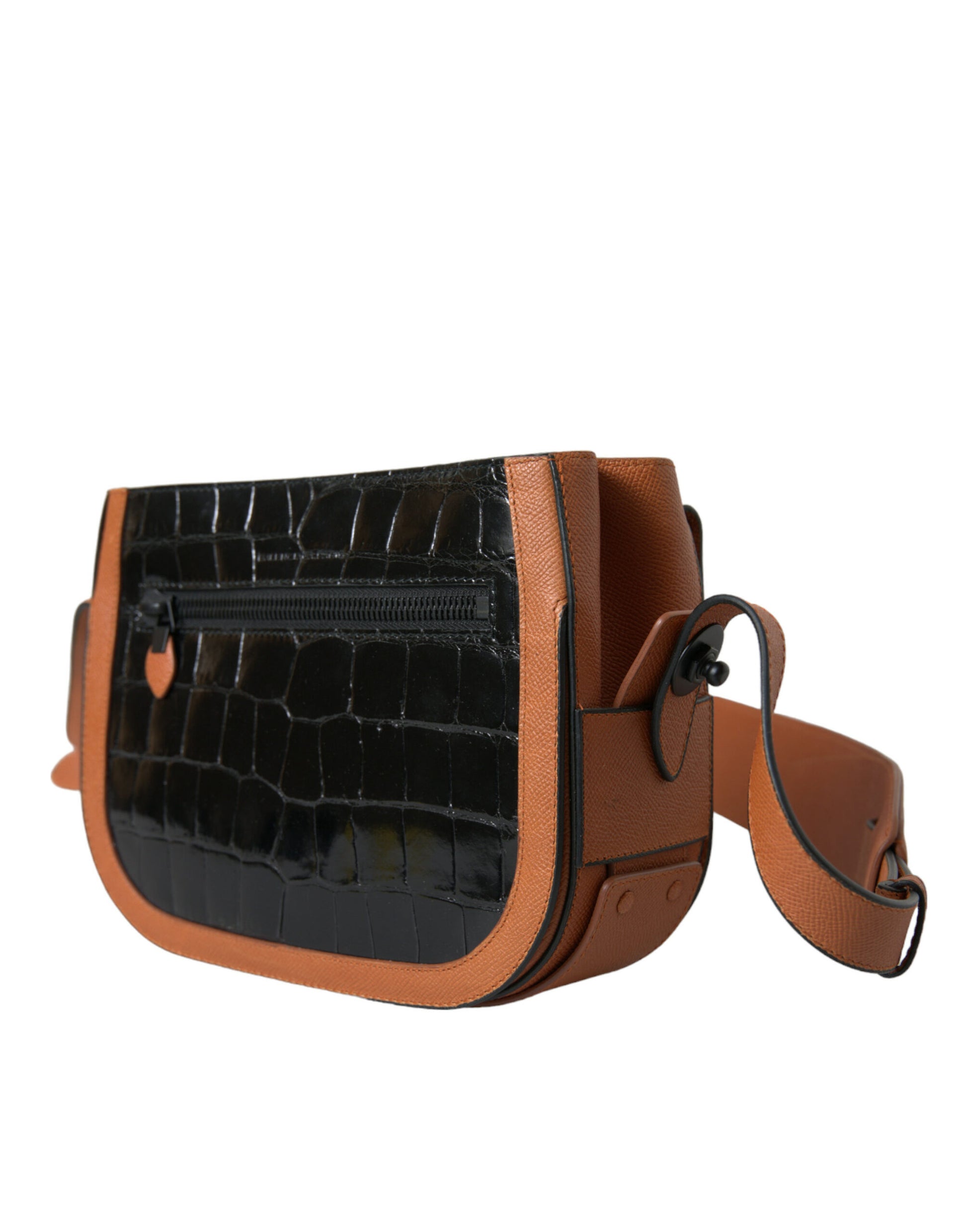 Balenciaga Elegant Crocodile Leather Camera Bag at The Platonist