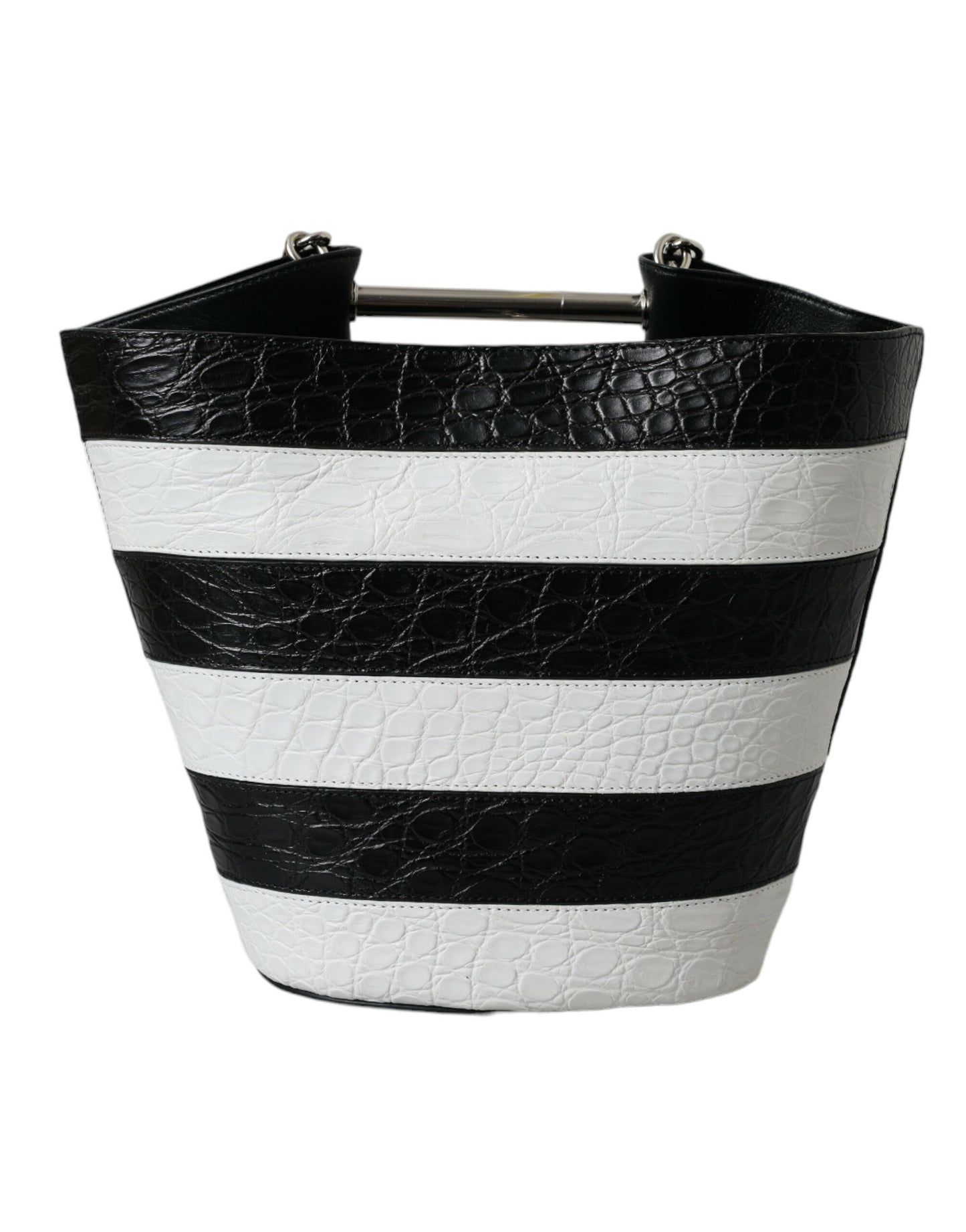 Balenciaga Chic Crocodile Leather Maxi Bucket Bag at The Platonist