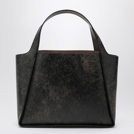 Grand sac Stella Mccartney avec logo Stella effet vieilli