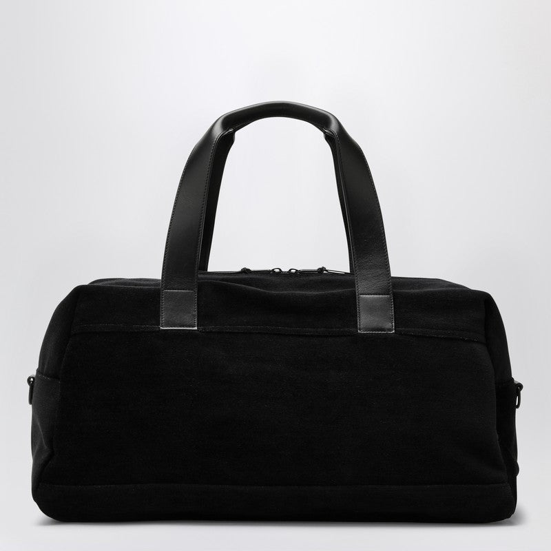 Saint Laurent Schwarze Reisetasche mit Logo