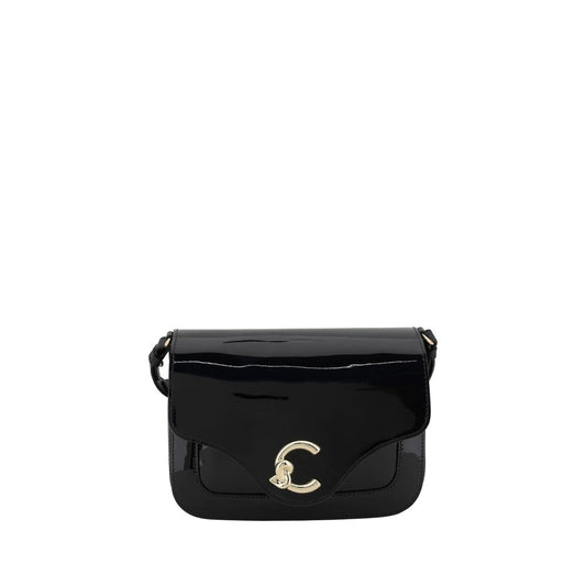 Sac à bandoulière verni Coccinelle C-Me